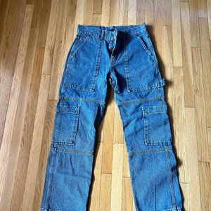 Ragged Denim Carpenter Jeans